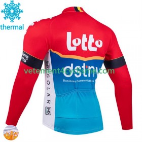 Homme Maillot vélo Hiver Thermal Lotto Dstny 2024